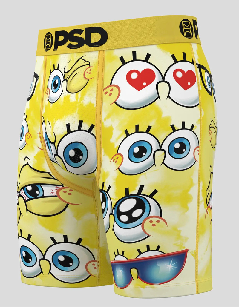 PSD x SpongeBob SquarePants Faces 3 Pack Mens Boxer Briefs image number 1