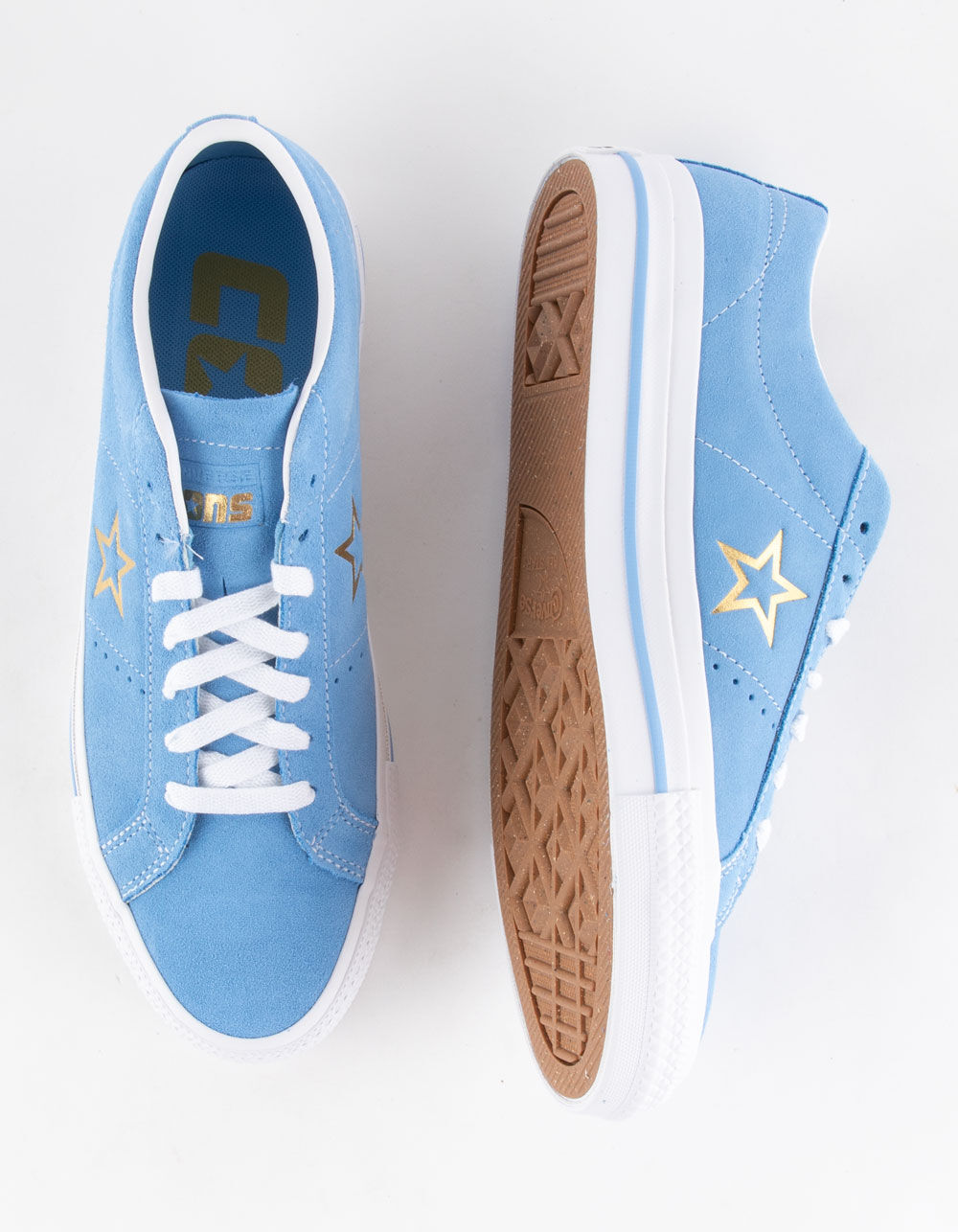 靴 converse One STAR Blue 26cm CONVERSE One Star Pro Suede Shoes - ICE BLUE | Tillys
