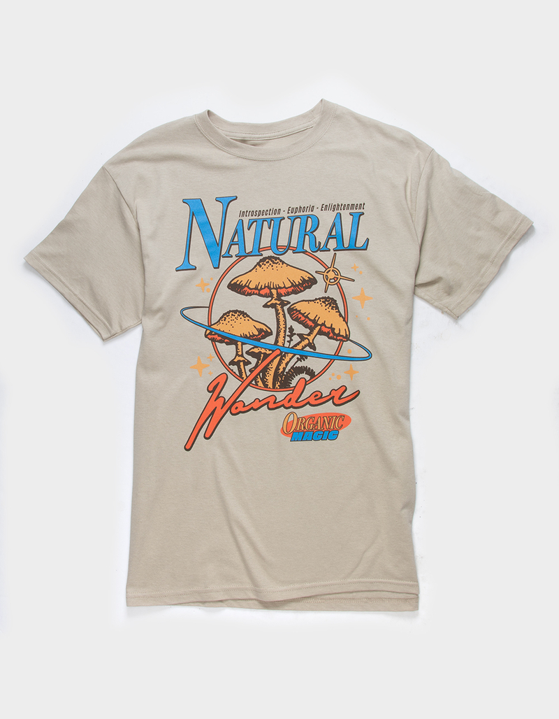 SIMPLER DAZE Natural Won Mens Tee image number 0