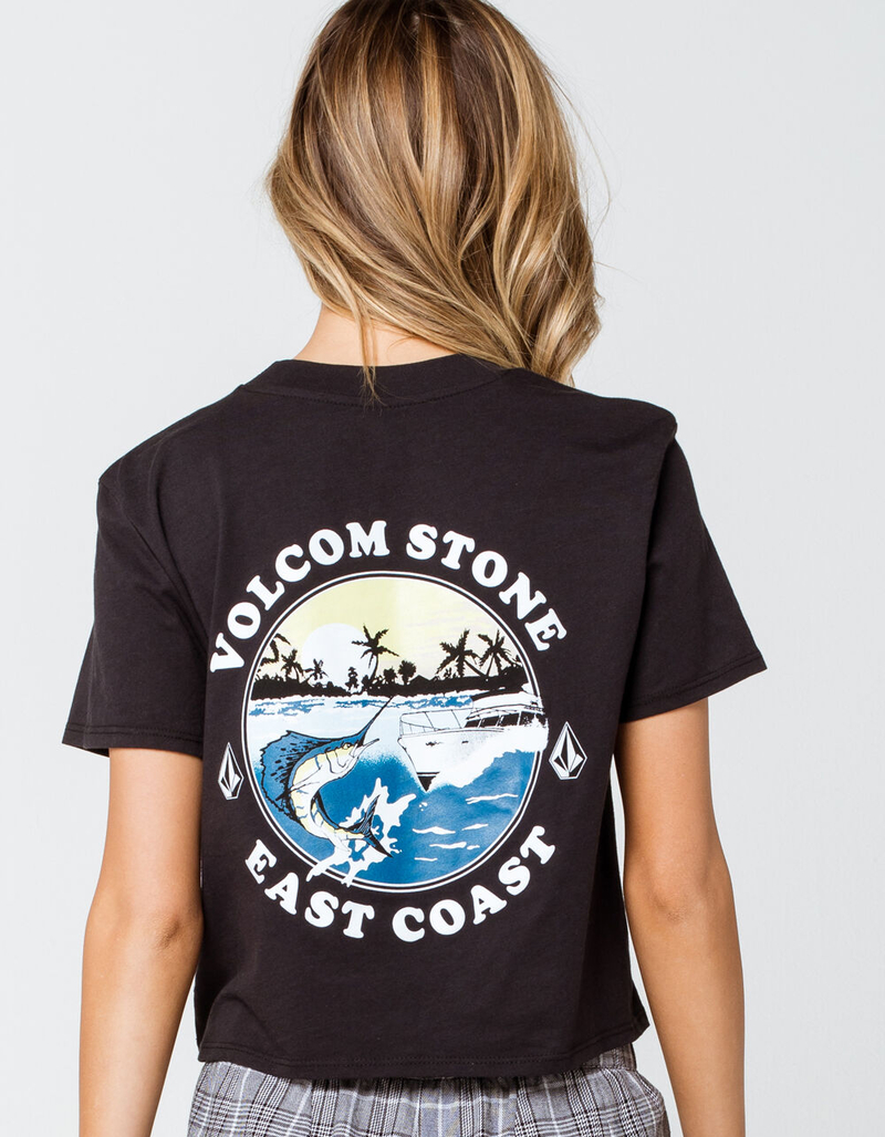 VOLCOM East Coast Womens Crop Pocket Tee image number 0