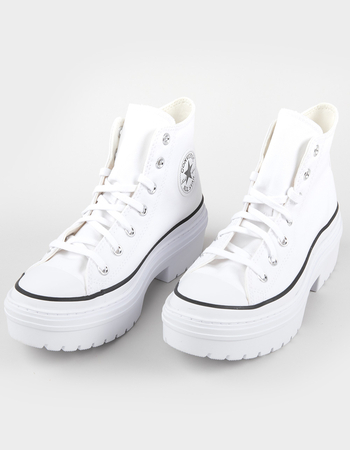 CONVERSE Chuck Taylor All Star Lugged Heel Womens High Top Platform Shoes Alternative Image