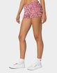EDIKTED Gingham Scrunch Shorts image number 3