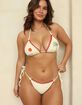 DIPPIN' DAISY'S Palm Triangle Bikini Top image number 8