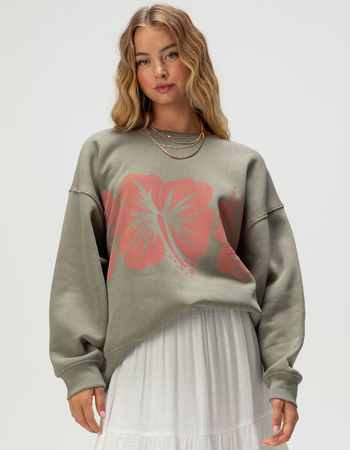 ROXY Morning Hike Womens Crewneck Sweatshirt Primary Image