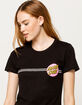 SANTA CRUZ Other Dot Black Womens Tee image number 2