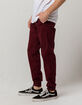 CHARLES AND A HALF Cabernet Mens Twill Jogger Pants image number 2