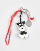 FULL TILT Faux Leather Dog Corded Bag Charm image number 1