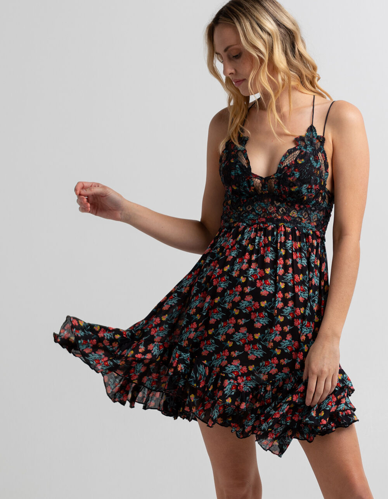 FREE PEOPLE Adella Printed Mini Dress image number 0