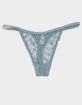 FULL TILT All Over Floral Lace Thong image number 1