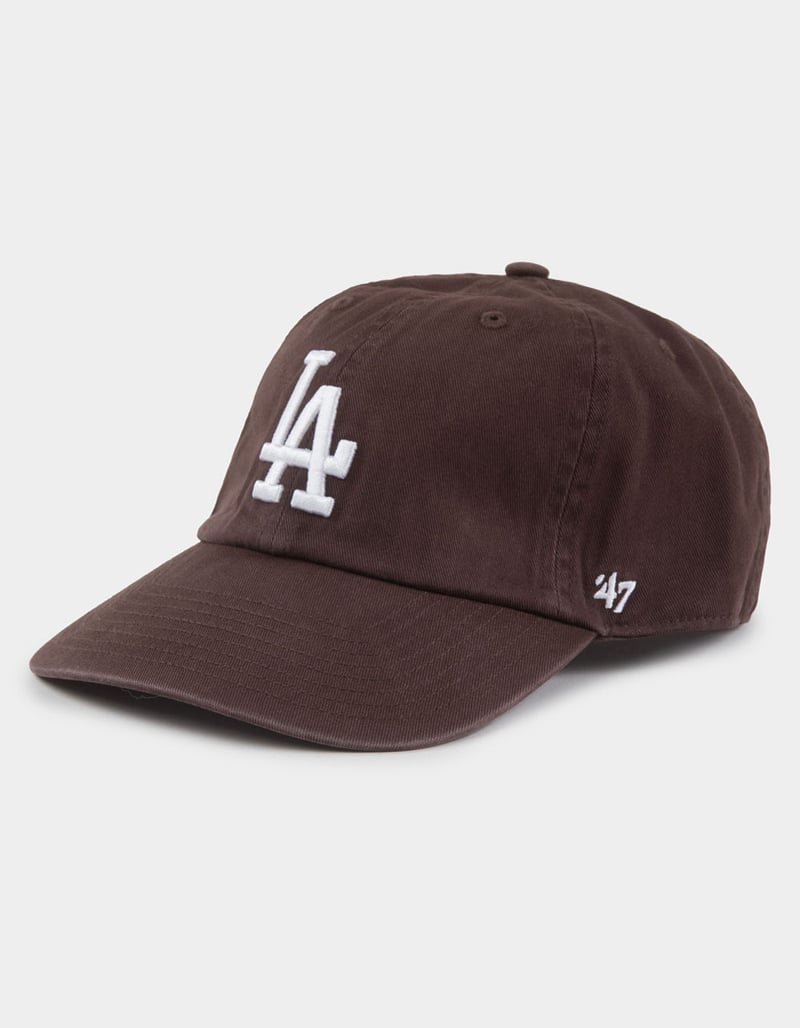 47 BRAND Los Angeles Dodgers '47 Clean Up Strapback Hat image number 0