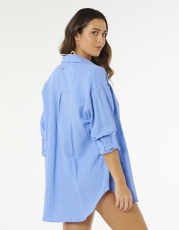 RIP CURL Premium Linen Long Sleeve Womens Shirt Alternative Image