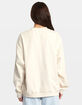RVCA Someday Womens Oversized Crewneck Sweatshirt image number 5