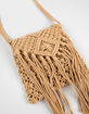 Crochet Fringe Tote Bag image number 3