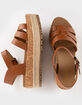 SODA Tabata Womens Platform Sandals image number 5