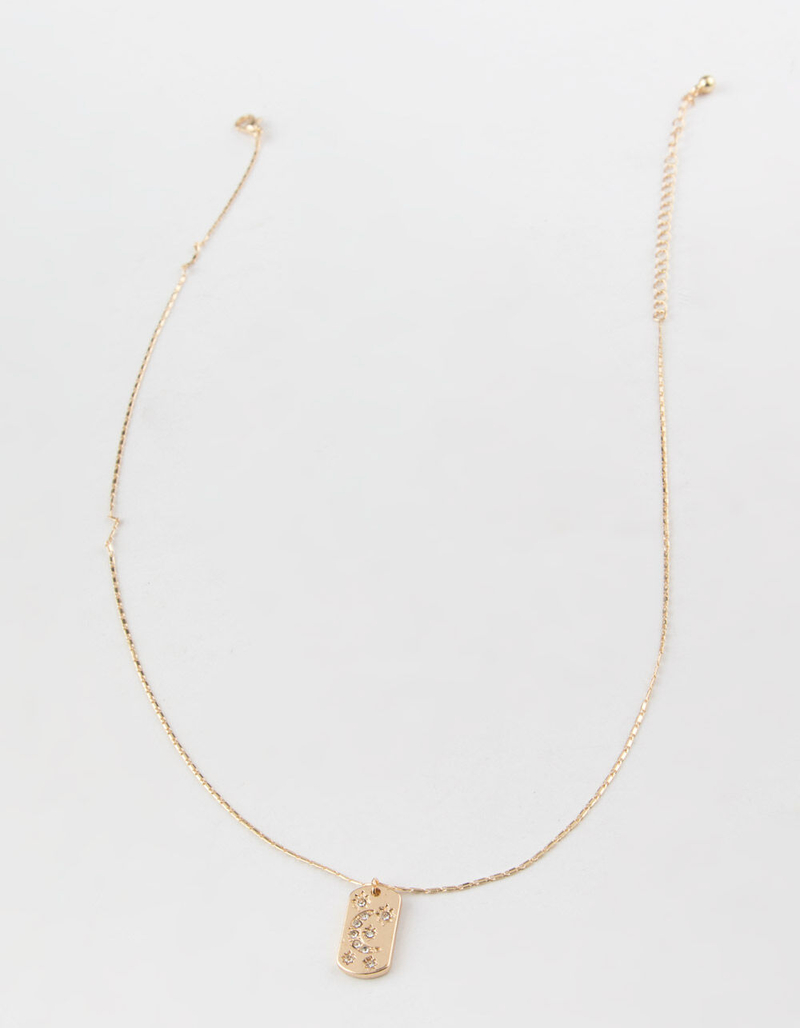 FULL TILT Moon & Star Bar Necklace image number 0