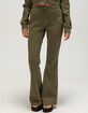 TRUE RELIGION Studded Womens Mid Rise Flare Sweatpants image number 3