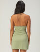 NECTAR CLOTHING Womens Halter Mini Dress image number 4