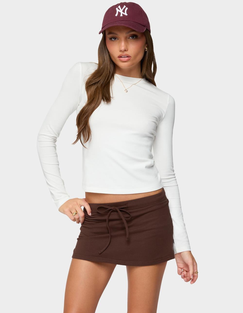 EDIKTED Kiyan Long Sleeve Tee image number 0