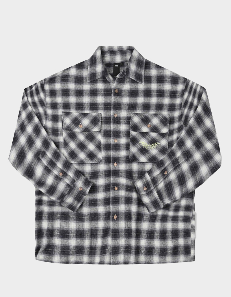 FORMER Manners Plaid Mens Button Up Shirt image number 0