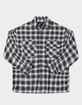 FORMER Manners Plaid Mens Button Up Shirt image number 1