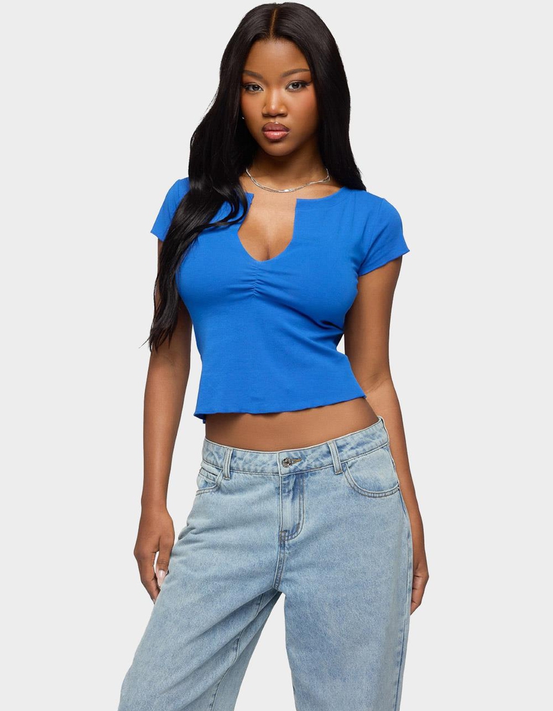 EDIKTED Andria V-Neck Top image number 0