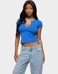 EDIKTED Andria V-Neck Top image number 1