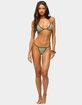 EDIKTED Vale Striped Triangle Bikini Top image number 5