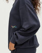 THE MAYFAIR GROUP World Needs More Empathy Womens Waffle Crewneck Sweatshirt image number 5