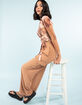 WEST OF MELROSE Womens Cargo Wide Leg Pants image number 5
