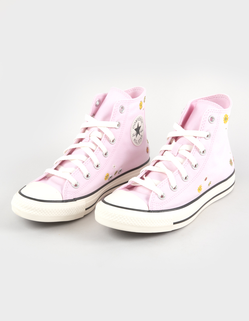 CONVERSE All Star Flower Power Womens High Top Shoes image number 1