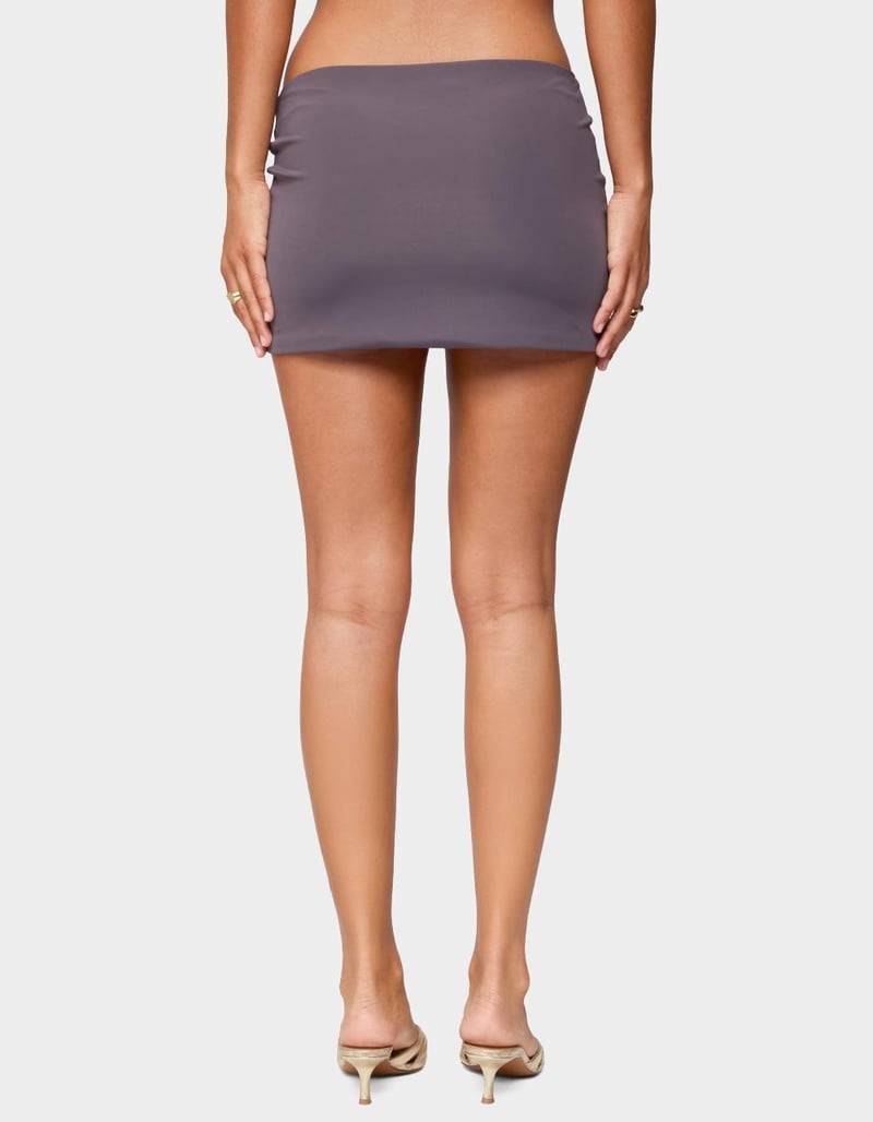 EDIKTED Billey Metal Ring Mini Skirt image number 2