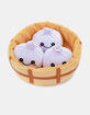 HUGSMART PET Soup Dumplings Plush Dog Toy image number 1