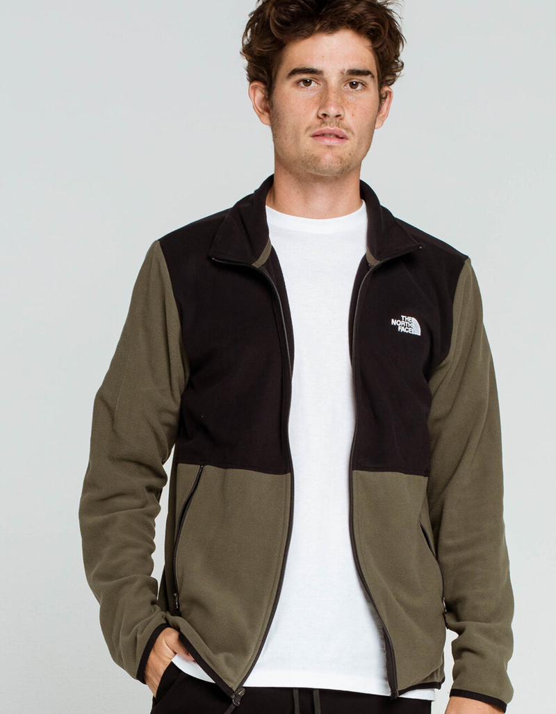 THE NORTH FACE TKA Glacier Mens Olive Jacket image number 1