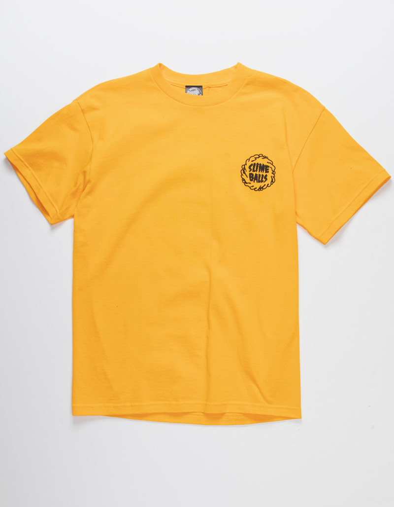 SLIME BALLS Mono Splat Mens Tee image number 1