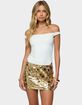EDIKTED Bryony Off Shoulder Bodysuit image number 1