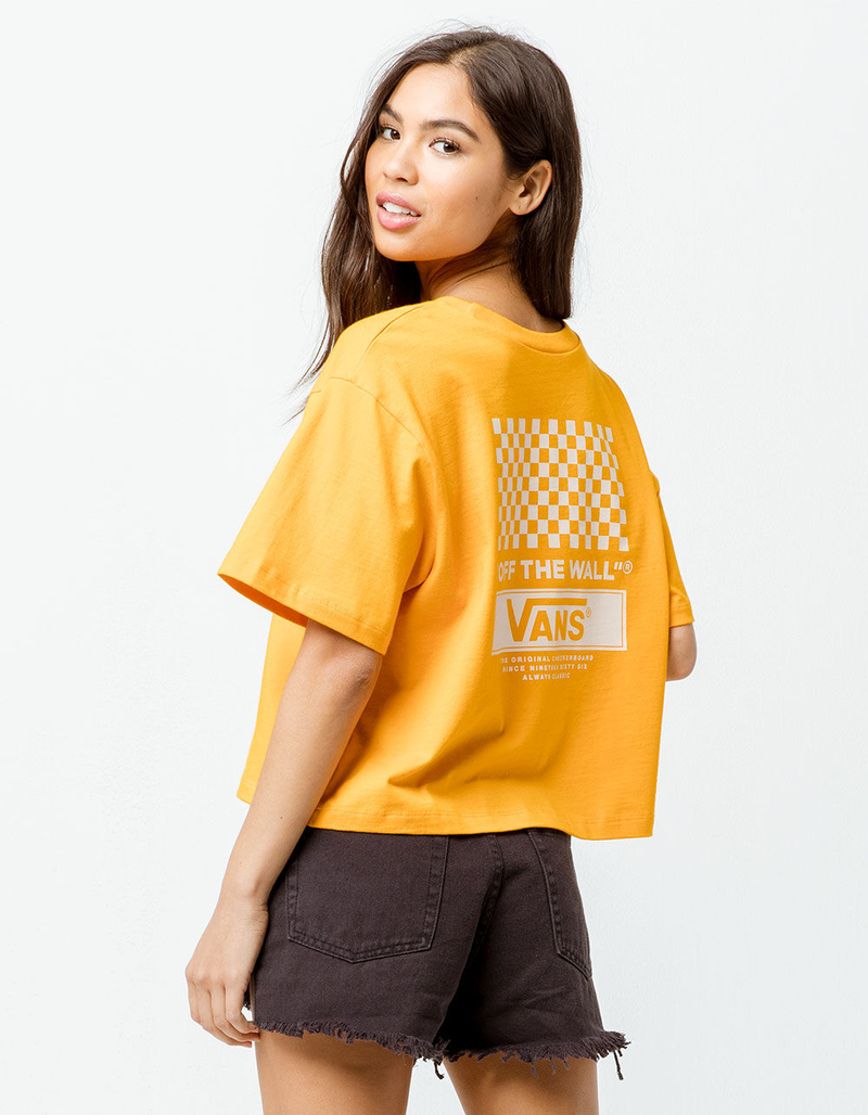 VANS Headlines Womens Boxy Crop Tee image number 0