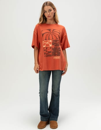 RIP CURL Oceanic Heritage Womens Oversized Tee Alternative Image