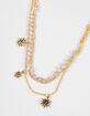 FULL TILT Layered Sun/Beaded Necklace image number 3