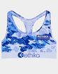 ETHIKA Tear Drop Camo Girls Sports Bra image number 1