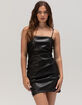 LULUS Faux Leather Womens Dress image number 1