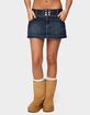 EDIKTED Fatama Denim Mini Skirt image number 1