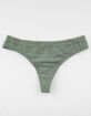 FULL TILT Rib Sage Thong image number 1