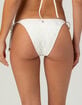RHYTHM Gigi Textured Tie Side Bikini Bottoms image number 4