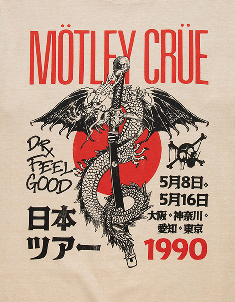 MOTLEY CRUE Japan Tour Mens Tee image number 3
