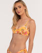 ROXY Printed Beach Classics Athletic Triangle Bikini Top image number 3
