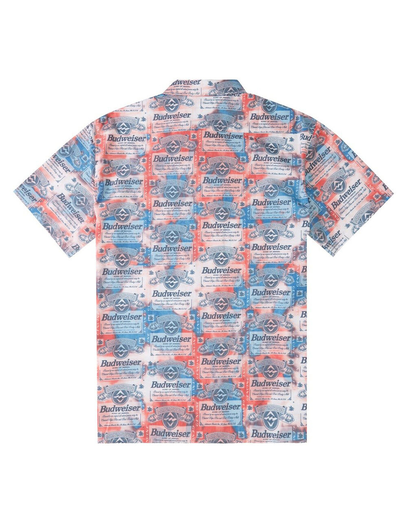BILLABONG x Budweiser Insignia Mens Button Up Shirt image number 6