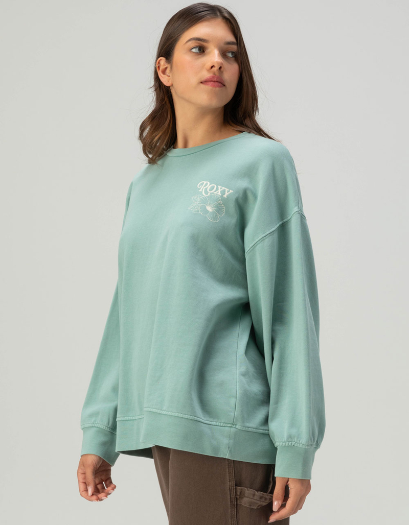 ROXY Coastal Motif Womens Crewneck Sweatshirt image number 2