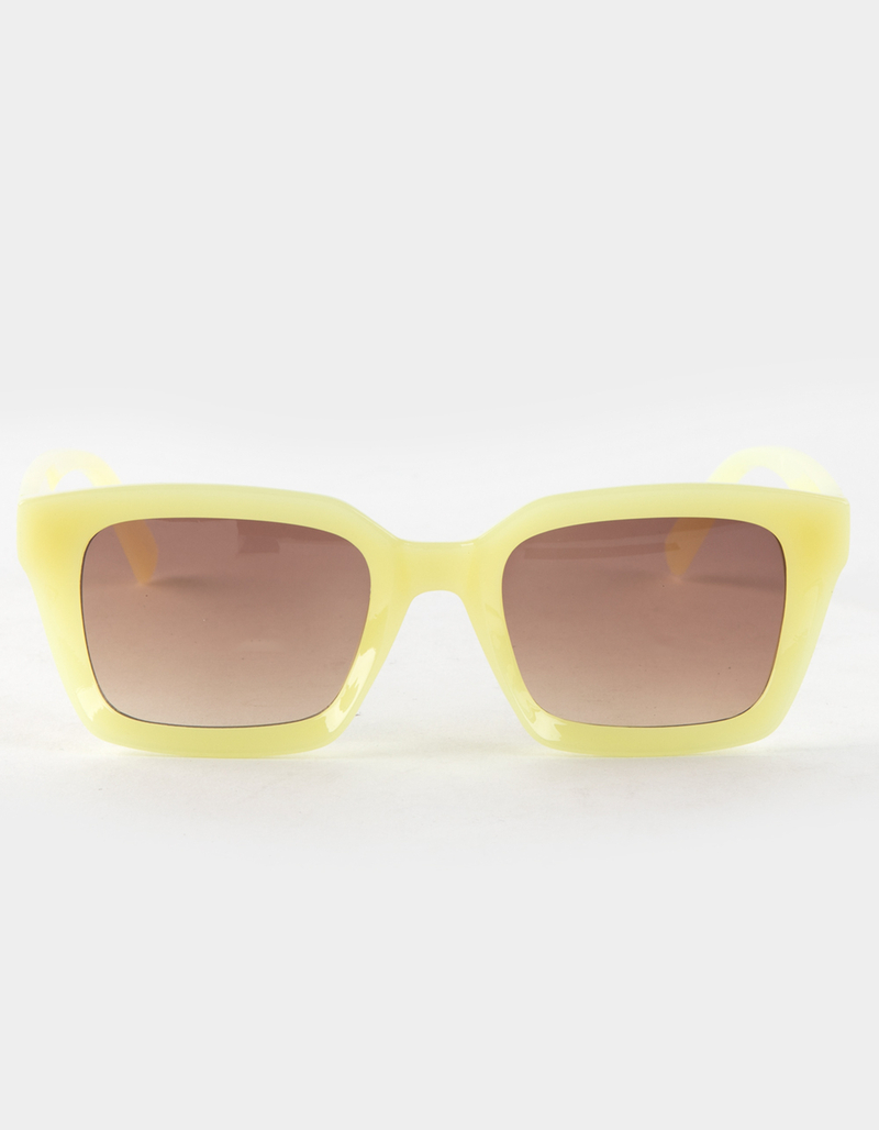 BLUE CROWN Beveled Square Sunglasses image number 1