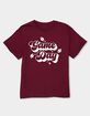 FOOTBALL Game Day Bold Sparkle Unisex Kids Tee image number 1