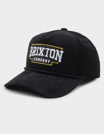 BRIXTON Pierson Corduroy NetPlus® Snapback Hat Primary Image